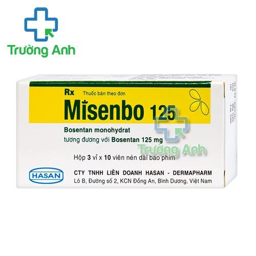 Thuốc Misenbo 125 Mg - Hộp 3 vỉ x 10 viên