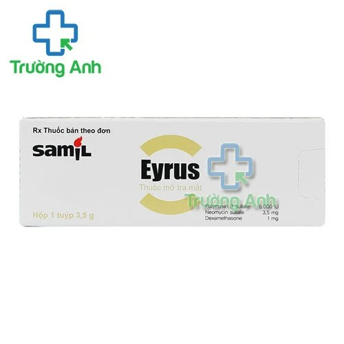 Thuốc Mỡ Tra Mắt Eyrus Samil Hộp 1 Tuyb 35g 3984