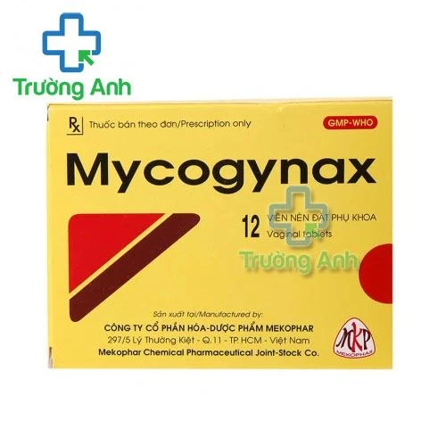 Thuốc Mycogynax -   Hộp 1 vỉ x 12 viên