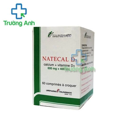 Thuốc Natecal D3 - Hộp 1 lọ 60 viên, Dung dịch uống