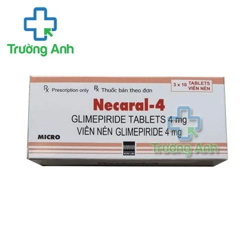 Thuốc Necaral 4Mg - Hộp 3 vỉ x 10 viên