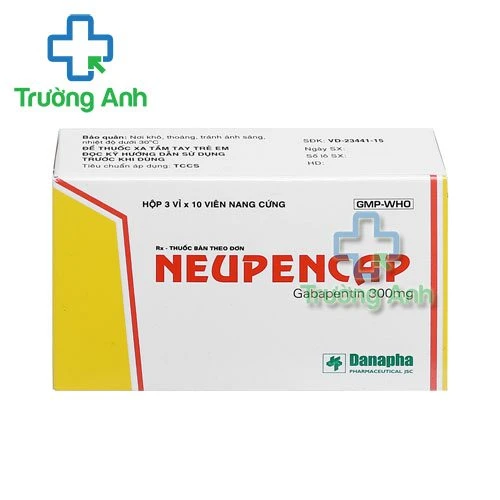 Thuốc Neupencap 300Mg - Hộp 3 vỉ x 10 viên