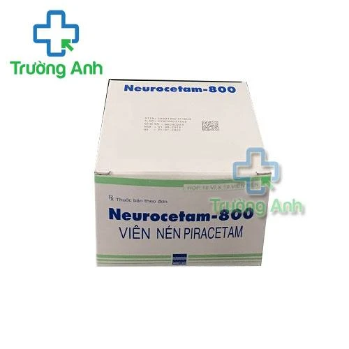 Thuốc Neurocetam-800 - Hộp 10 vỉ x 10 viên