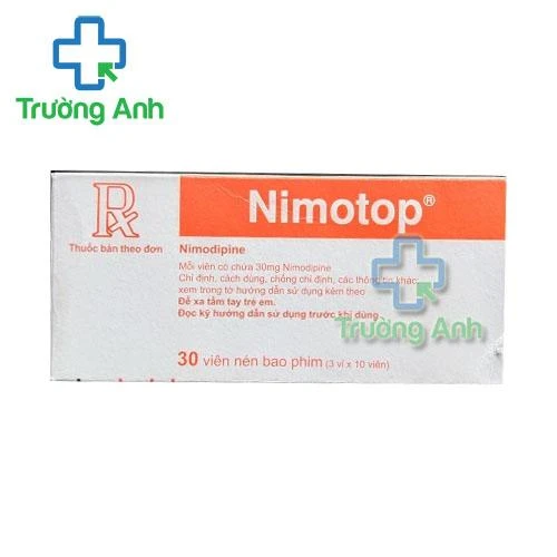 Thuốc Nimotop 30Mg -  Hộp 3 vỉ x 10 viên