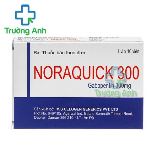 Thuốc Noraquick 300Mg - Hộp 1 vỉ x 10 viên
