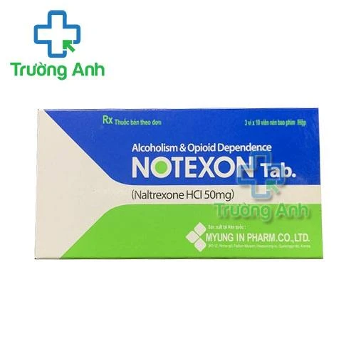 Thuốc Notexon Tab 50Mg - Hộp 3 vỉ x 10 viên