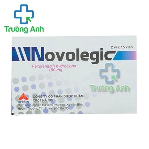 Thuốc Novolegic 180Mg - Hộp 2 vỉ x 15 viên