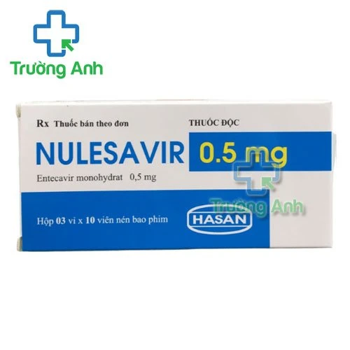 Thuốc Nulesavir 0.5Mg -   Hộp 3 vỉ x 10 viên