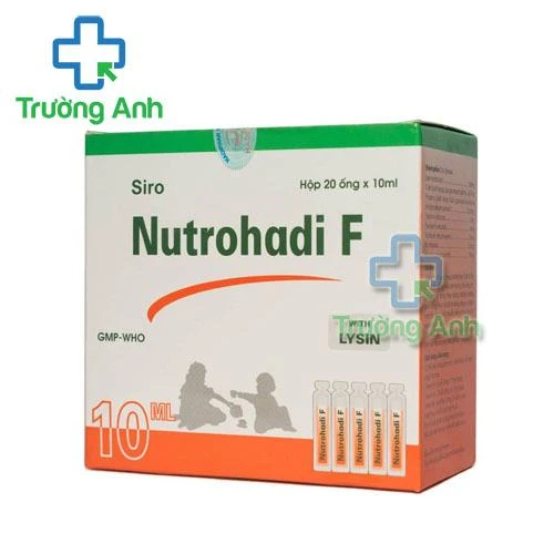 Thuốc Nutrohadi F - Công ty dược phẩm Hà Tĩnh 