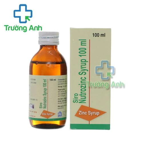 Thuốc Nutrozinc Syrup 100Ml -   Hộp 1 chai 100ml