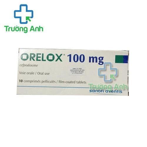 Thuốc Orelox 100Mg - Hộp 1 vỉ x 10 viên