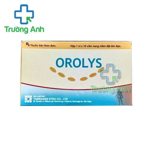 Thuốc Orolys - Hộp 1 vỉ x 10 viên