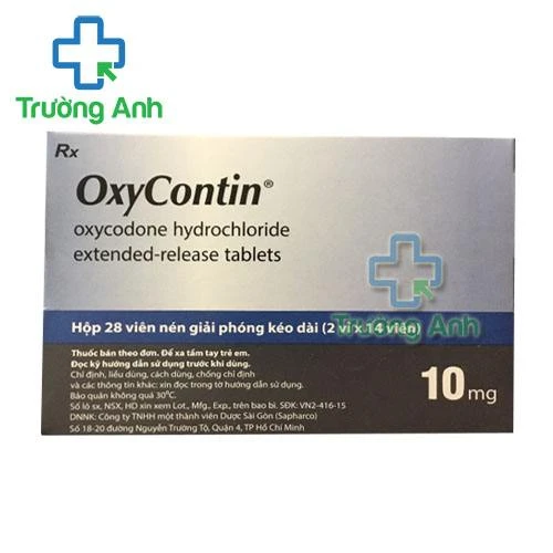 Thuốc Oxycontin 10Mg -  Hộp 2 vỉ x 14 viên