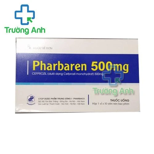 Thuốc Pharbaren 500Mg - Công ty cổ phần dược phẩm Trung ương 1 