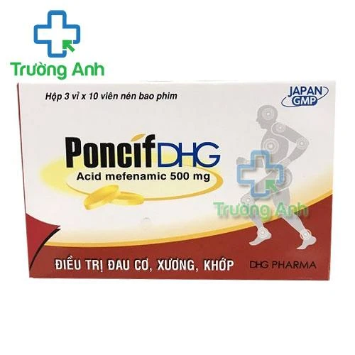 Thuốc Poncif Dhg 500Mg - Hộp 3 vỉ x 10 viên