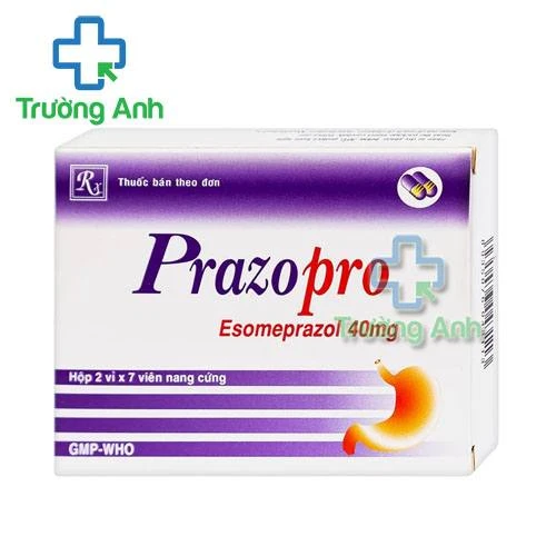 Thuốc Prazopro 40Mg -  Hộp 2 vỉ x 7 viên