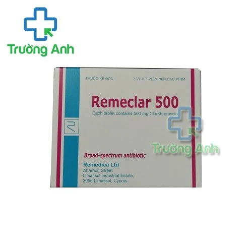 Thuốc Remeclar 500Mg -  Hộp 2 vỉ x 7 viên