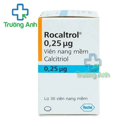 Thuốc Rocaltrol 0.25Mcg - Hộp 1 lọ 30 viên nang