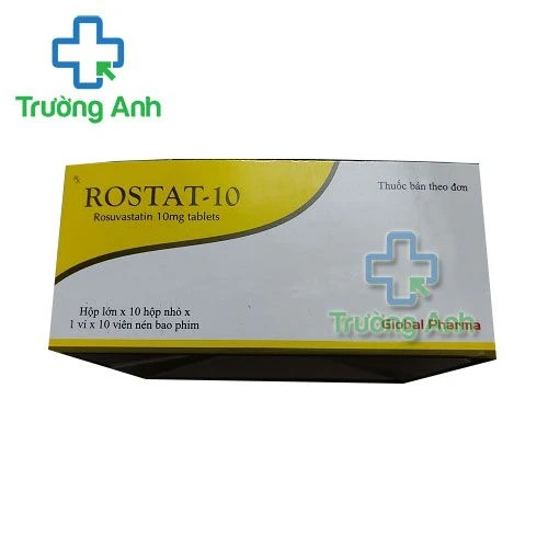 Thuốc Rostat-10 Mg - Hộp  vỉ x  viên