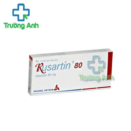 Thuốc Rusartin 80 Mg -  Hộp 2 vỉ x 10 viên