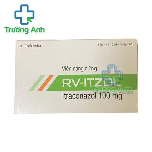 Thuốc Rv-Itzol 100Mg - Hộp 1 vỉ x 10 viên