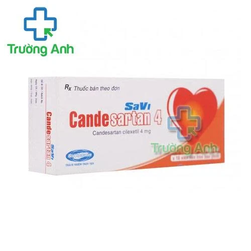 Thuốc Savi Candesartan 4 Mg - Hộp 3 vỉ x 10 viên