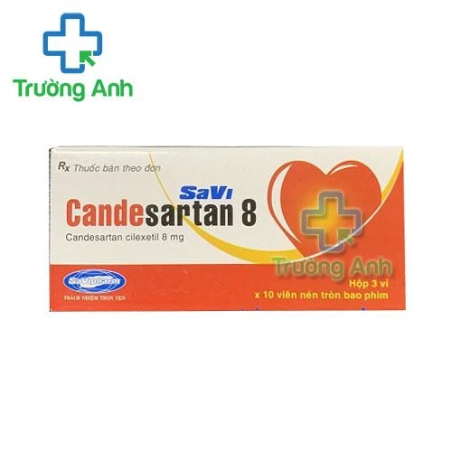 Thuốc Savi Candesartan 8 Mg - Hộp 3 vỉ x 10 viên