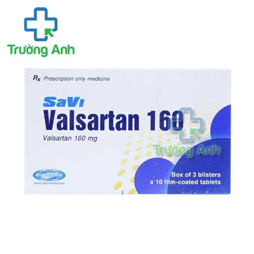 Thuốc Savi Valsartan 160Mg -  Hộp 4 vỉ x 7 viên