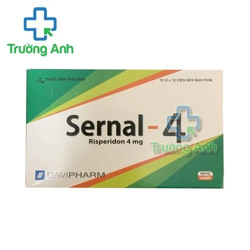 Thuốc Sernal 4Mg - Hộp 10 vỉ x 10 viên