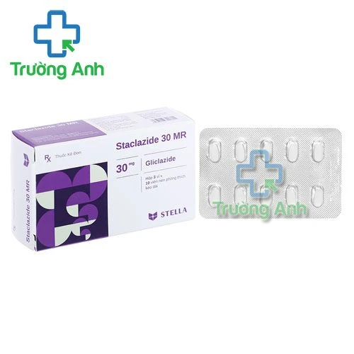 Thuốc Staclazide 30 Mr -   Hộp 30 viên, 60 viên.