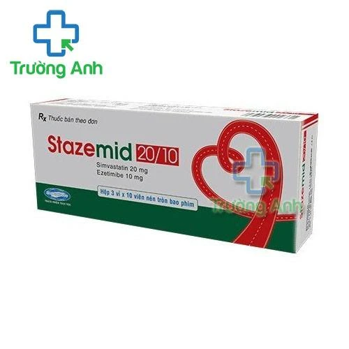 Thuốc Stazemid 20/10 - Hộp 3 vỉ x 10 viên