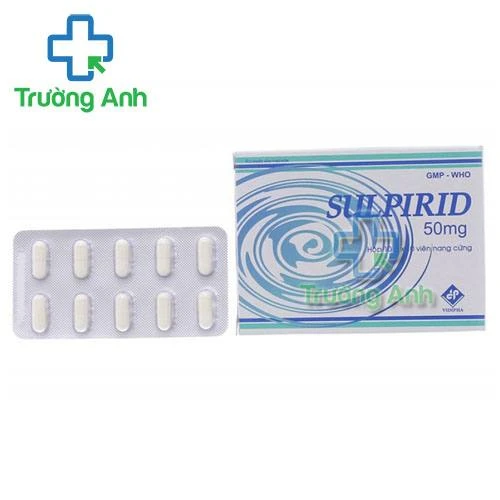 Thuốc Sulpirid 50Mg Vidipha -  Hộp 10 vỉ x 10 viên