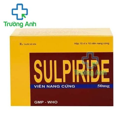 Thuốc Sulpiride 50Mg Vidipha - Hộp 10 vỉ x 10 viên