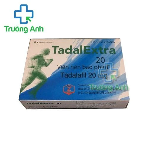 Thuốc Tadalextra 20 Mg - Hộp 1 vỉ x 2 viên