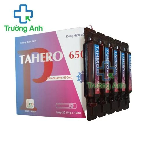 Thuốc Tahero 650Mg/10Ml - Hộp 20 ống