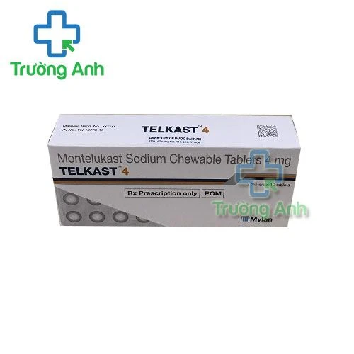 Thuốc Telkast 4Mg - Hộp 3 vỉ x 10 viên