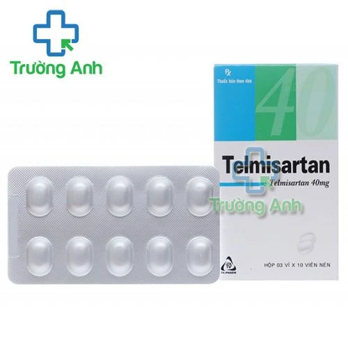 Thuốc Telmisartan 40Mg - Hộp 3 vỉ x 10 viên