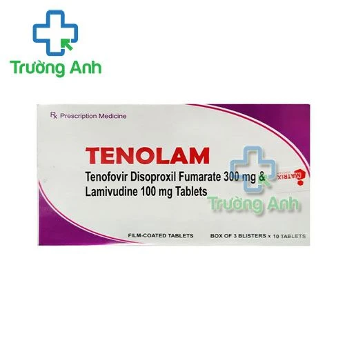 Thuốc Tenolam 300Mg/100Mg - Hộp 3 vỉ x 10 viên