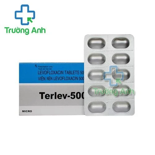 Thuốc Terlev 500Mg -   Hộp 1 vỉ x 10 viên