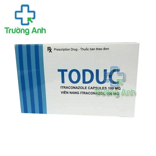 Thuốc Toduc 100Mg - Hộp 1 vỉ x 10 viên nang