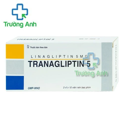 Thuốc Tranagliptin 5Mg -  Hộp 3 vỉ x 10 viên