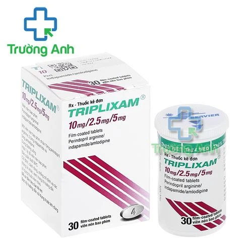 Thuốc Triplixam 10Mg/2.5Mg/5Mg - Hộp 1 lọ 30 viên