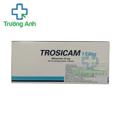 Thuốc Trosicam 15Mg -   Hộp 3 vỉ x 10 viên
