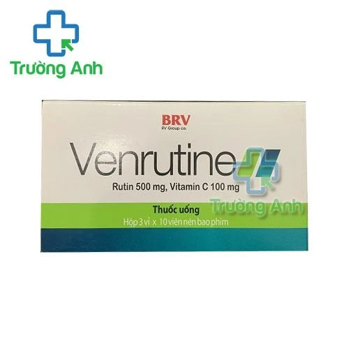 Thuốc Venrutine 500Mg/100Mg - Hộp 3 vỉ x 10 viên