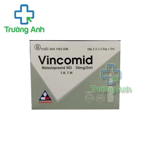 Thuốc Vincomid 10Mg/2Ml - Hộp 12 ống x 2ml
