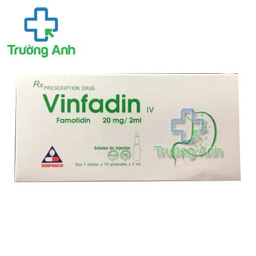 Thuốc Vinfadin - Công ty cổ phần Dược phẩm Vĩnh Phúc (VINPHACO) 