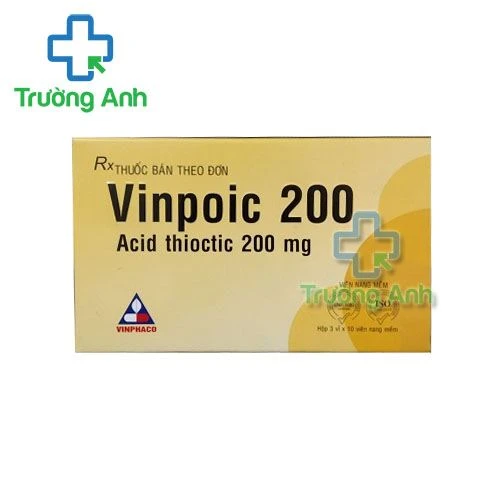 Thuốc Vinpoic 200 Mg -  Hộp 3 vỉ x 10 viên