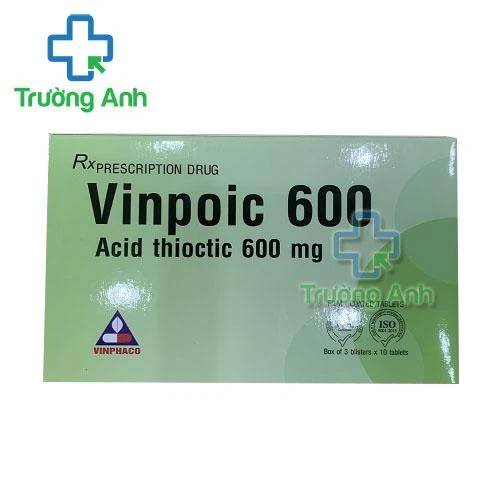 Thuốc Vinpoic 600Mg - Công ty cổ phần dược phẩm Vĩnh Phúc 