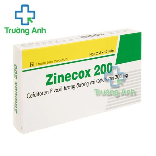 Thuốc Zinecox 200Mg -  Hộp 2 vỉ x 10 viên