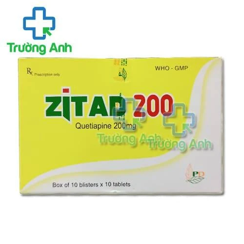 Thuốc Zitad 200 Mg - Hộp 10 vỉ x 10 viên